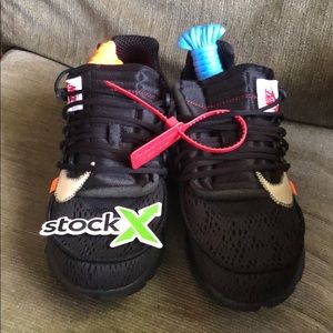 Off-white Nike Prestos (black)